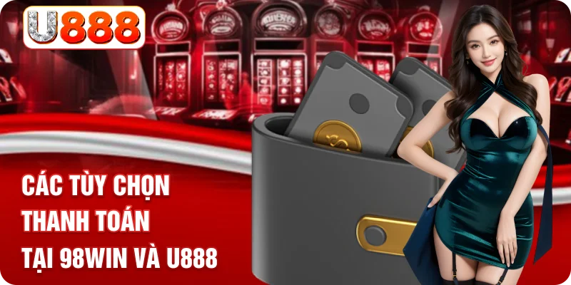 Các tùy chọn thanh toán tại 98WIN và U888